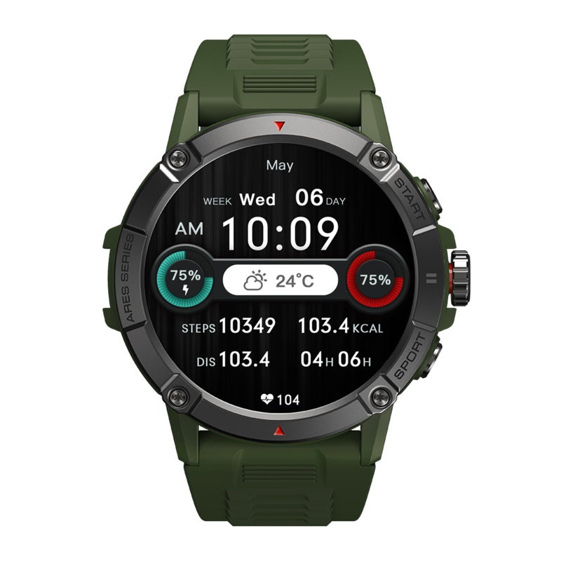 Zeblaze Smart Watch 1.9-inch IP68 Waterproof Fitness Tracker With Heart Rate Blood Oxygen Sleep Monitor - BT Calling Health Monitor Wristwatch for Men Women - Image 1