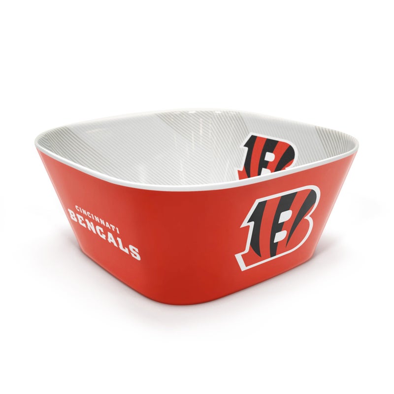 YouTheFan NFL Cincinnati Bengals Large Party Bowl - Image 1
