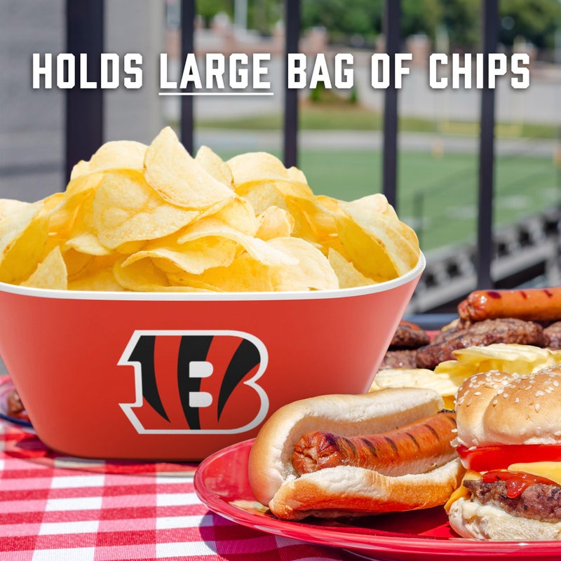 YouTheFan NFL Cincinnati Bengals Large Party Bowl - Image 5