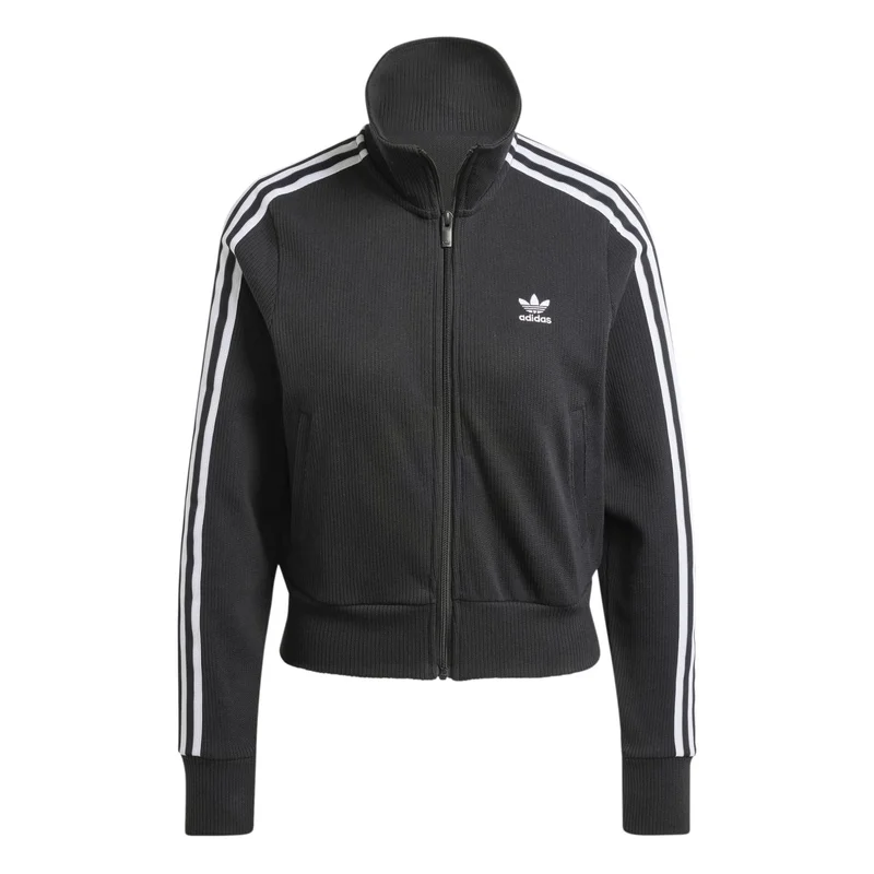 adidas Originals FB KNITTED TOP Black Originals Women TRACK TOPS