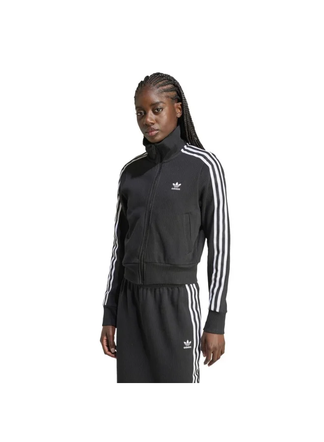 adidas Originals BLACK FB KNITTED TOP Black Originals Women TRACK
