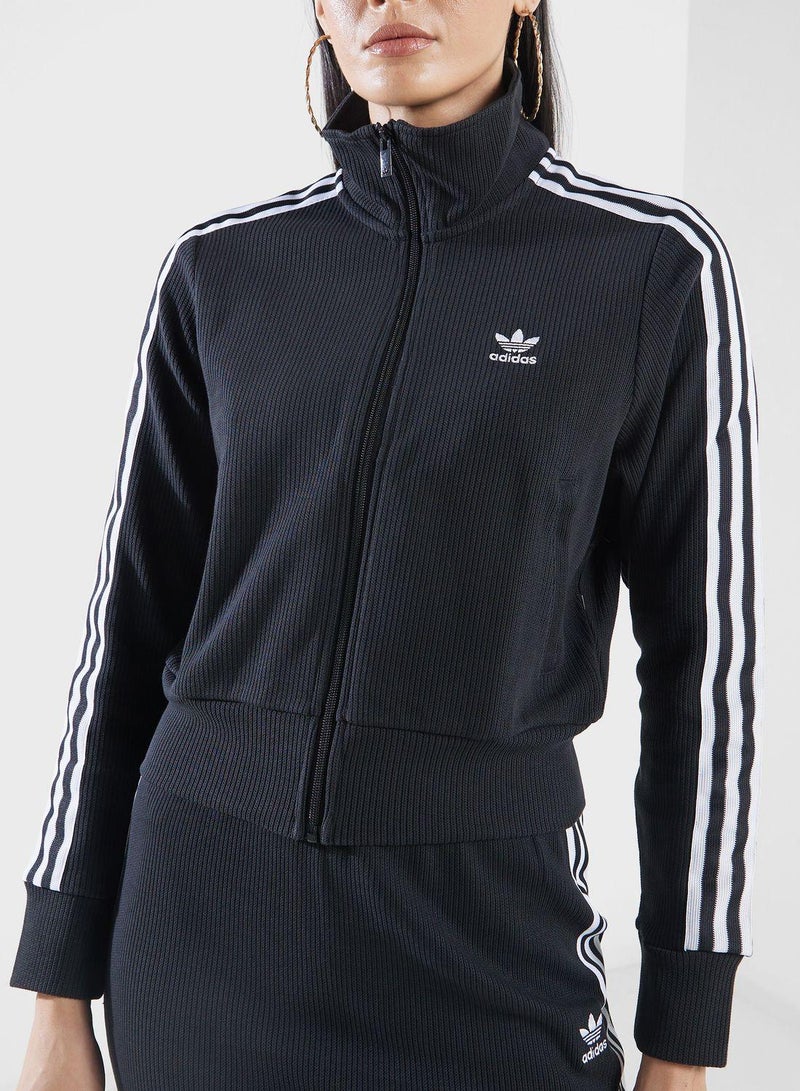 اديداس اوريجينالز بلوزة نسائية محبوكة سوداء من أوريجينالز - Image 3