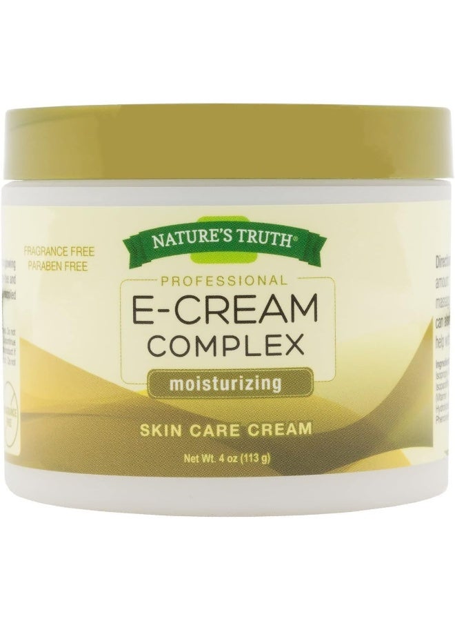 Nature's Truth Professional E-Cream Complex Moisturizing Skin Care Cream - Image 1