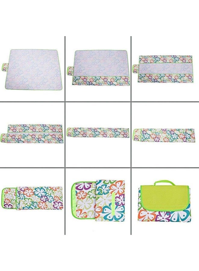 svk dream SVK DREAM Polyester Foldable Portable Outdoor Picnic Mat Rug (Large, Random, 150 X 180 cm)  - Image 4