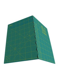 OLFA 17 X 24 Folding Cutting Mat (Fcm17X24) Self Healing 17X24 Inch Foldable Rotary Mat With Grid For Quilting Sewing Fabric & Crafts Use With Rotary Cutters & Fixed Blade Knives (Green)  - Image 3