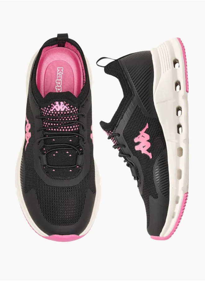 Kappa Girls Colourblock Sports Shoes With Lace-Up Closure