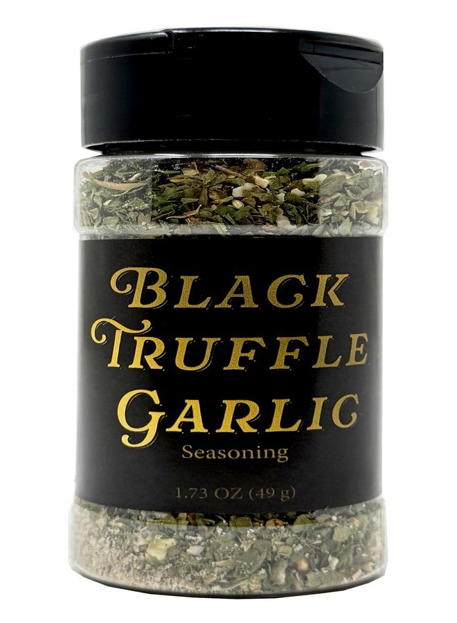 crait Black Truffle Garlic Seasoning, Black Truffle Salt with Garlic, Dairy-Free Seasoning for Fries, Popcorn, Steak 1.73 Ounce - Image 1