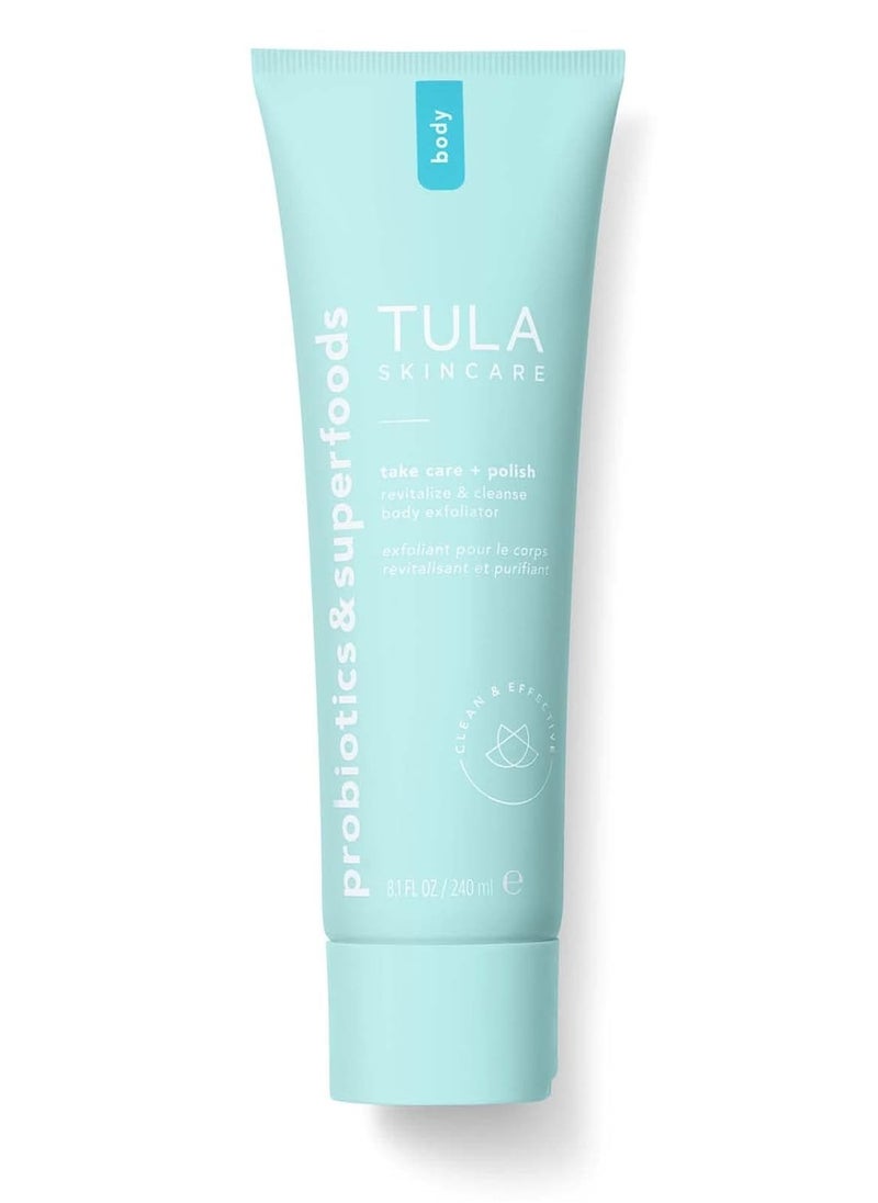 TULA TULA Skin Care | Body Care Duo, Take Care + Nourish Advanced Hydration Body Moisturizer & Take Care + Polish Revitalize & Cleanse Body Exfoliator | 2 Piece  - Image 2