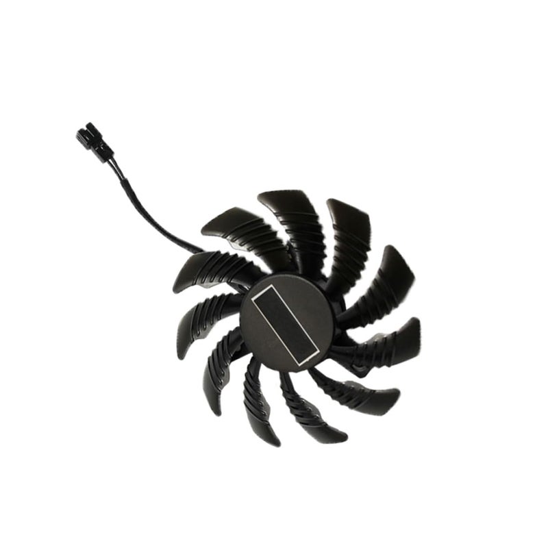 75mm 2 Pin GPU Cooling Fan Replacement Pld08010s12h Compatible for Desktop Computer Video Card - Image 2