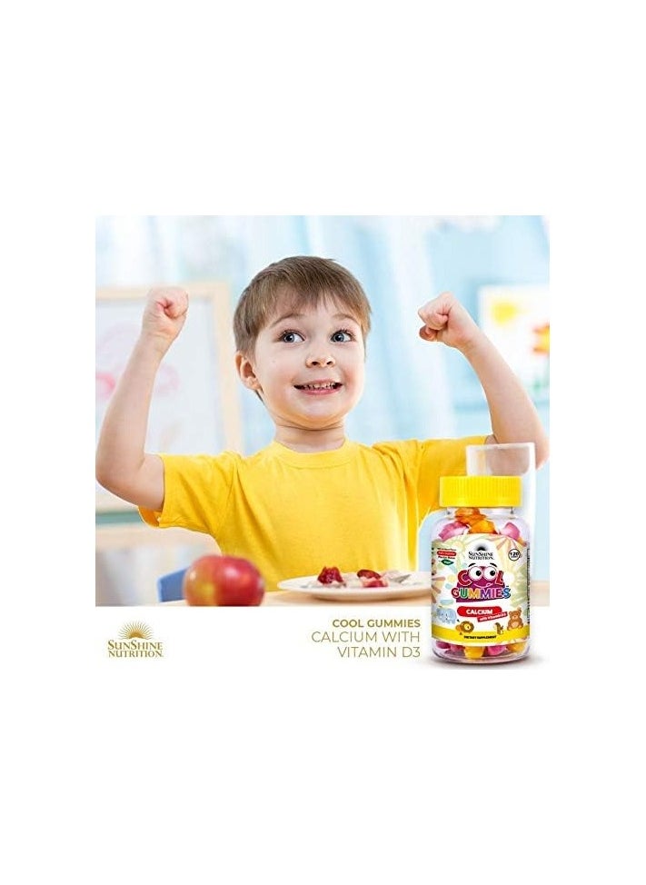 SUNSHINE NUTRITION Cool Gummies Calcium With D3, 120'S  - Image 2