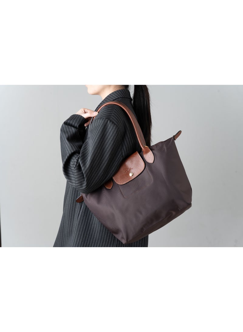 Longchamp Women's Medium Handbags, Tote Bags, Shoulder Bags, Ebony Classic Style - Image 2