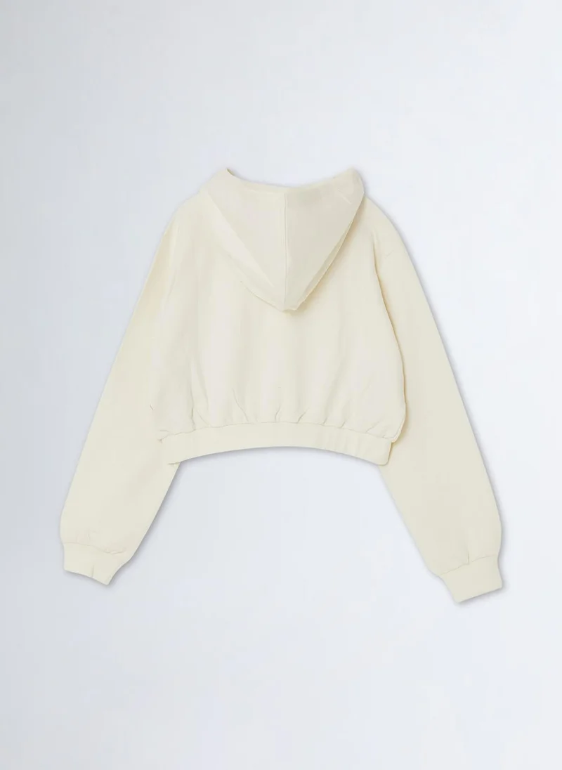 ليو جو Hooded Sweatshirt with Zip