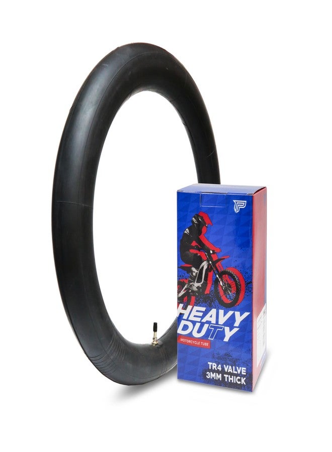 PIVOTRAX-110/100-18 (4.50 X 18) Heavy Duty Motorcycle Tube - 3mm Thick - TR4 Valve - Image 1