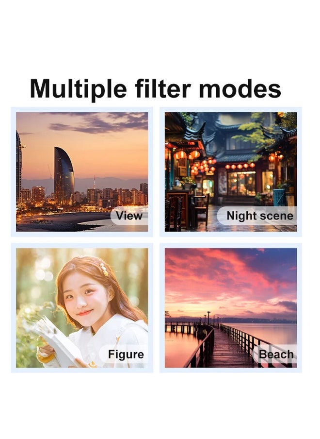 ASIV 2.8-inch display, 16x zoom, 4K recording mini camera  - Image 4