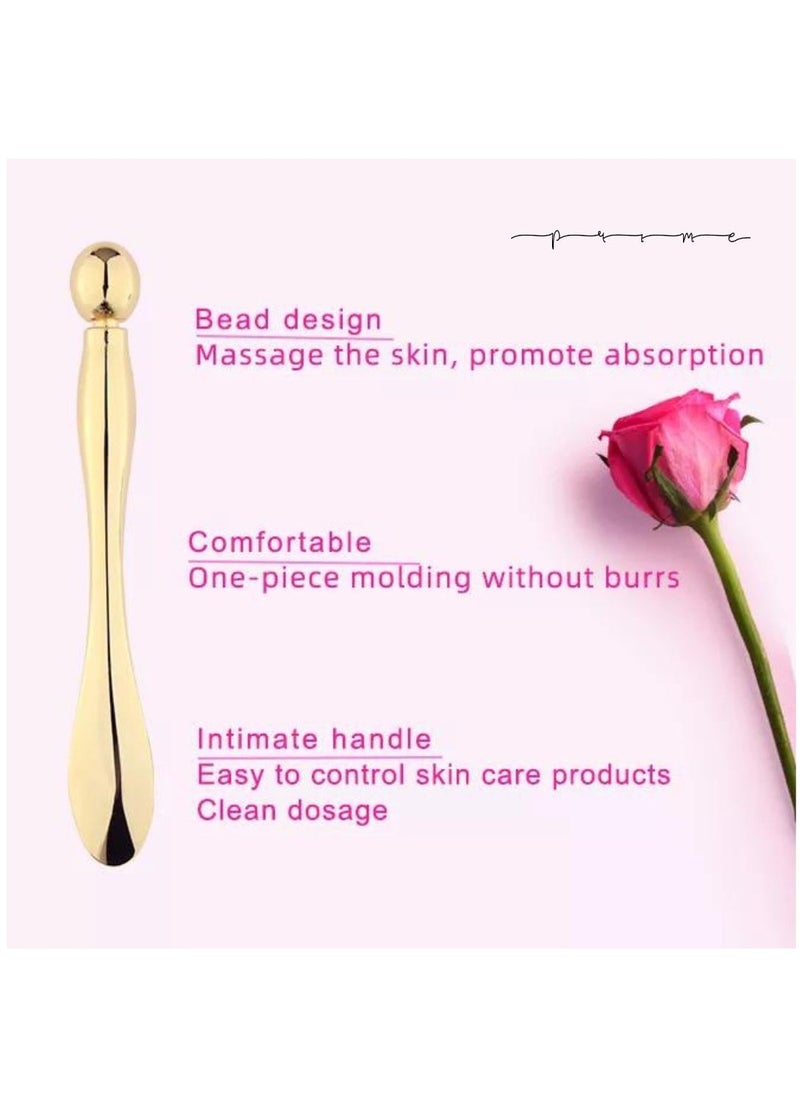 Prime by javaudan Eye Cream Massage Stick Face Mask Spoon Eye Cream Applicator Massager Zinc Alloy Anti Wrinkle Eyes Fatigue Relief For Men And Women  - Image 4