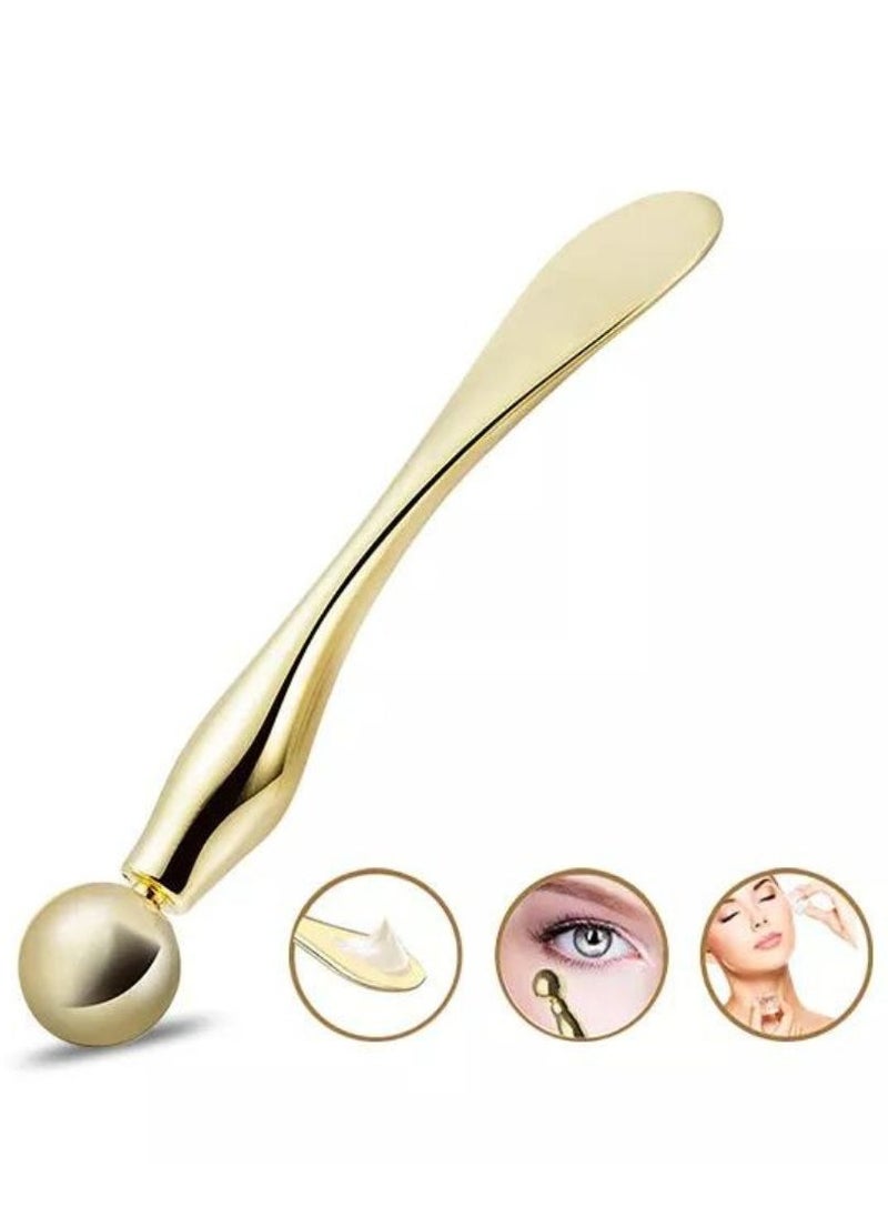 Prime by javaudan Eye Cream Massage Stick Face Mask Spoon Eye Cream Applicator Massager Zinc Alloy Anti Wrinkle Eyes Fatigue Relief For Men And Women  - Image 3