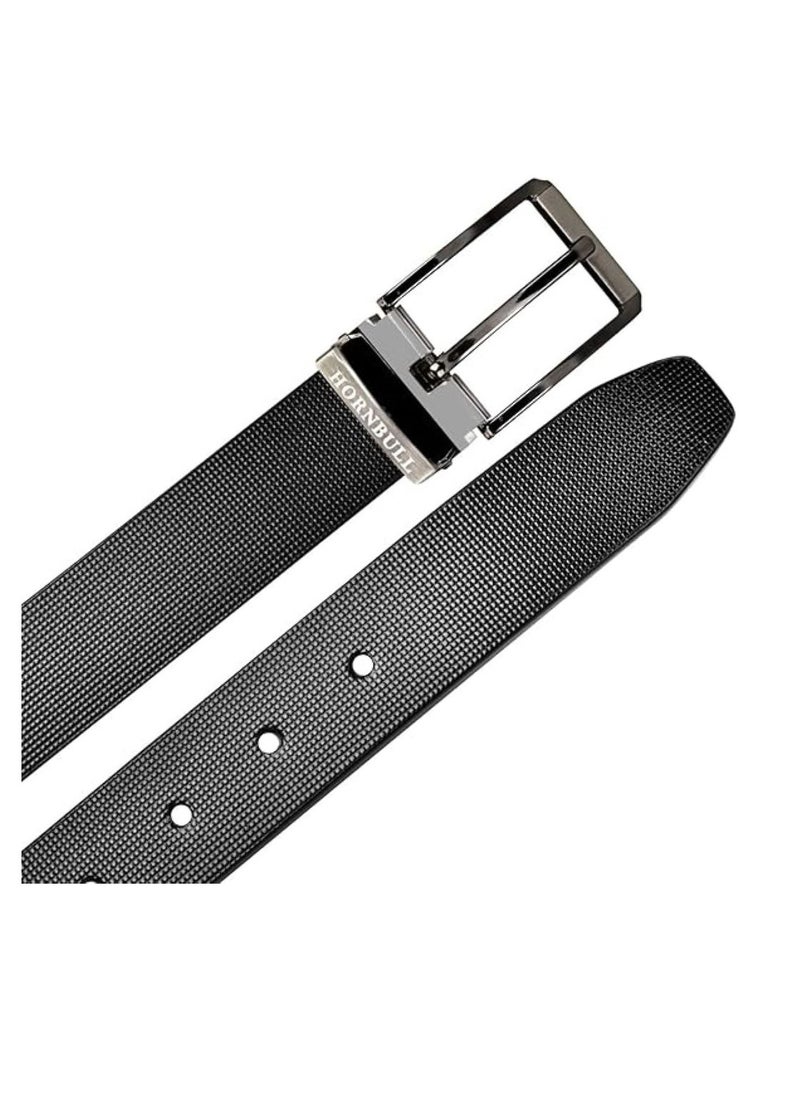 HORNBULL - Jason Men’s Leather Belt | Leather Belt for Men | Formal Men’s Leather Belt - Image 1