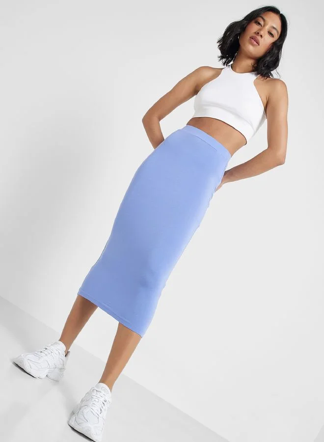 Ginger Basics Tube Midi Skirt