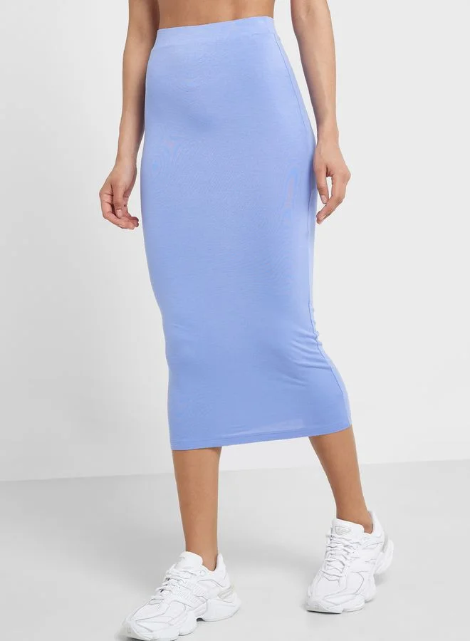 Ginger Basics Tube Midi Skirt
