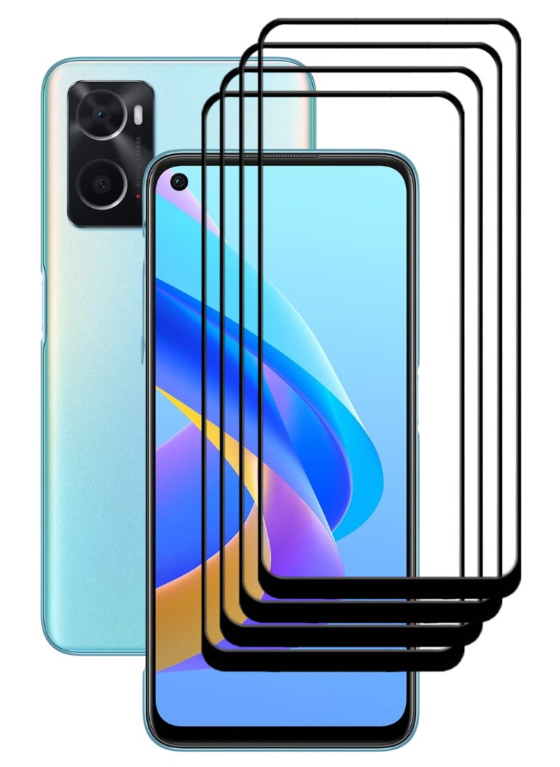 ACLIX 4 Pieces Antistatic ESD Dustproof Premium Quality High Definition Tempered Glass Screen Protector Designed For Oppo A76 - Image 1