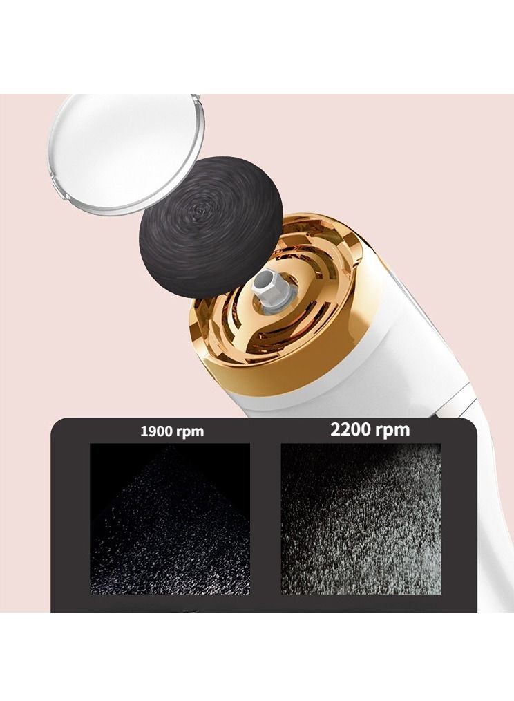 10pcs Electric Foot Grinder Dead Skin Removal Dust Suction Foot Repair Machine Waterproof Calluses Removal Foot Care Tool - Image 3