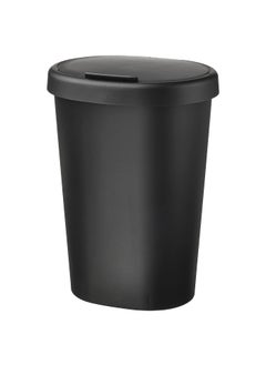 BS Case Ikeaa HLASS Polypropylene Plastic Bin with Lid 8 L 2 Gallon Black Dual Bag Sorting Station  - Image 1