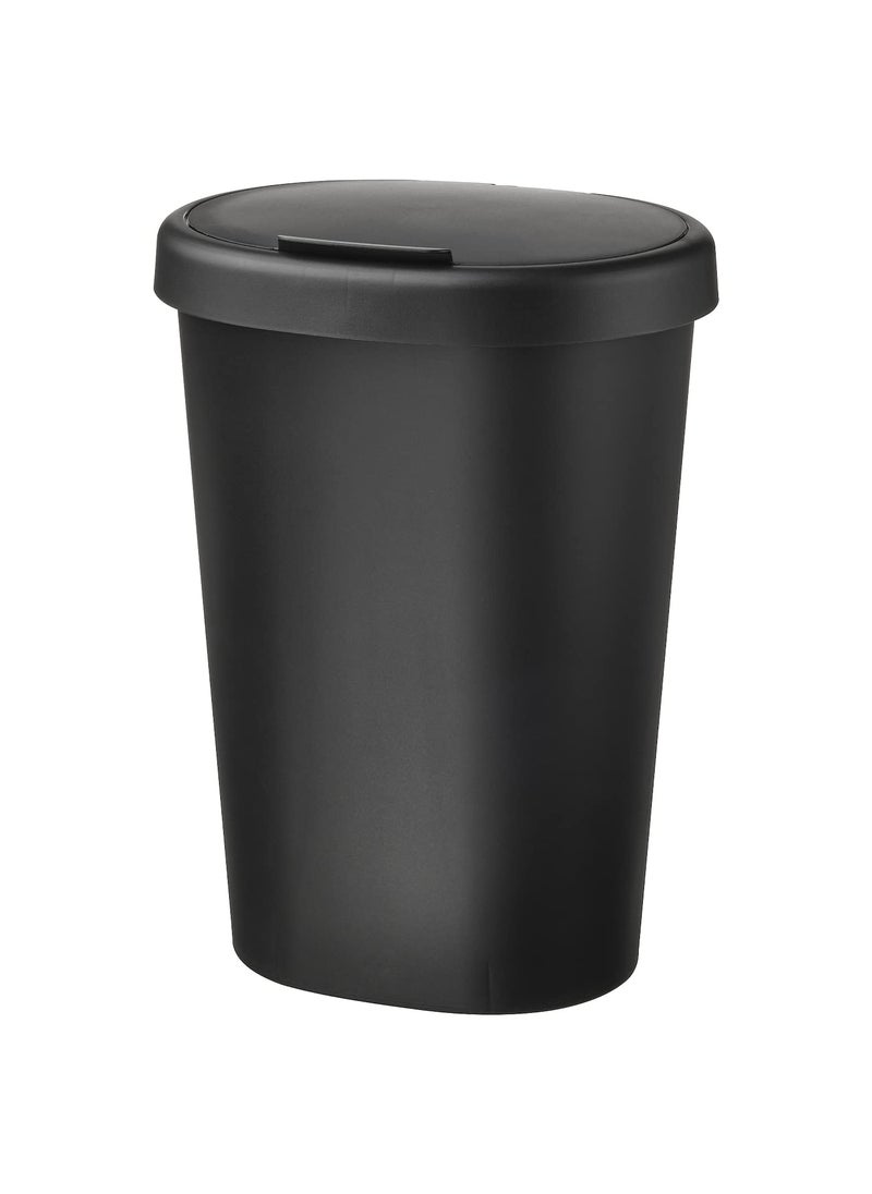 BS Case - Ikeaa HLASS Polypropylene Plastic Bin with Lid 8 L 2 Gallon Black Dual Bag Sorting Station - Image 1