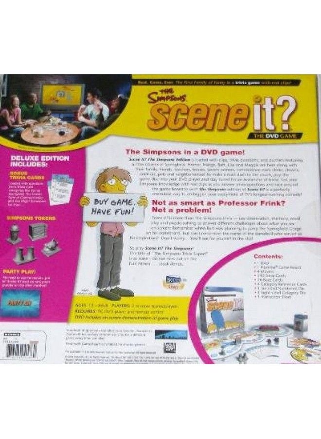 Scene It - The Simpsons Game With Dvd Trivia Questions - Image 1