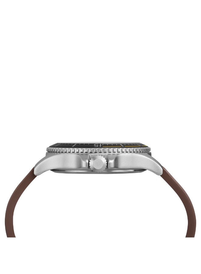 TIMEX Expedition Ranger Solar TW4B15100  MEN'S CLASSIC BRASS & LEATHER TIMEPIECE - Image 2