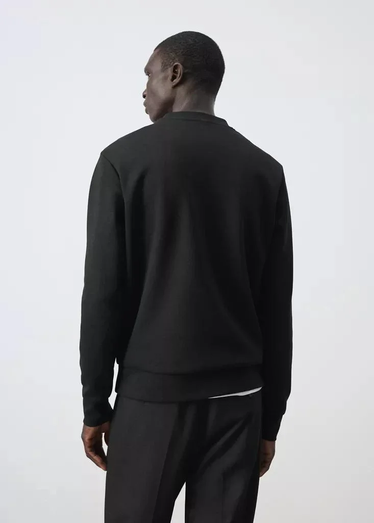 Mango Man  Cotton-Blend Regular-Fit Sweatshirt for Men | Best Price UAE