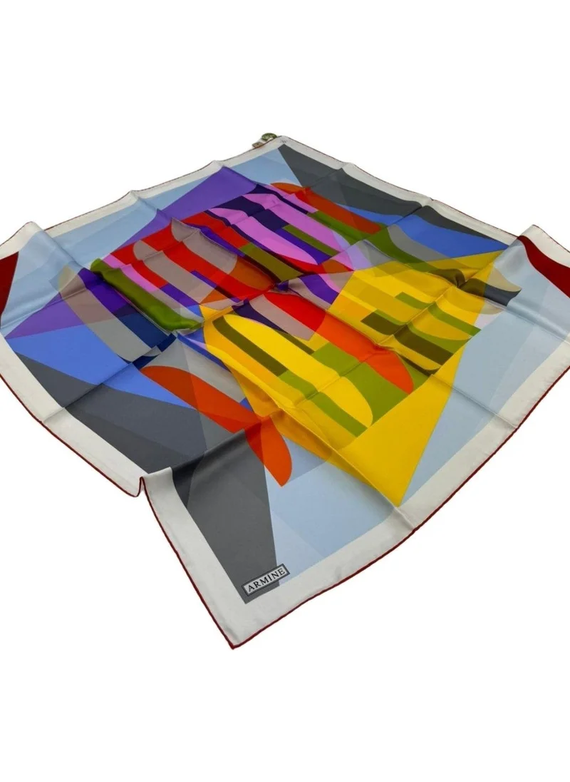 ARMINE Silk Scarf 8901D-36- Twill Silk