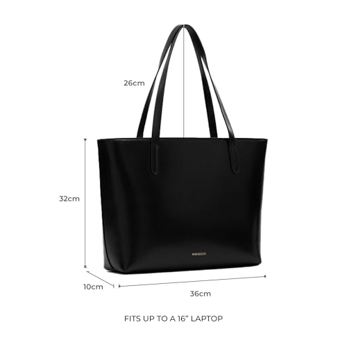 Miraggio Kate Solid Structured Tote Bag For Women | Shoulder Bag For Women Stylish - Image 3