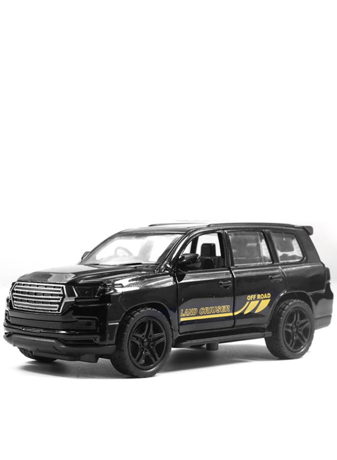 Chenghai Boxed Toys Children's Alloy Car Model Car Model Toy Car Simulation Alloy Sports Car Boys-Color:81 [Black] Land Patrol (YZ3136) Window Box  - Image 1