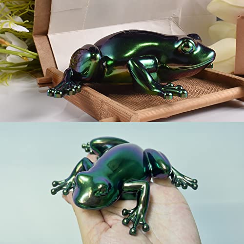 Wehous 2PCS Frog Shape Resin Molds, Animal Silicone Molds 3D Cute Resin Molds for Epoxy Casting, Unique Display Frog Mould for DIY Crafts Halloween Wall Desktop Home Decoration - Image 5