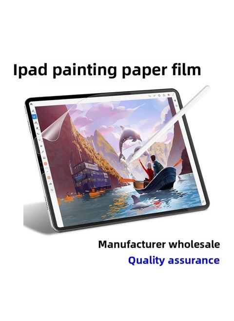 2022iPad 10 Generation Painting Paper Film For Apple Tablet Pro12.9-inch Paper Texture Handwriting Film Suitable-Color:iPad Mini6/8.3 Inches [package Specification: 28 * 21cm]]-Size:Domestic Three-generation Paper Film (light And High Permeability)