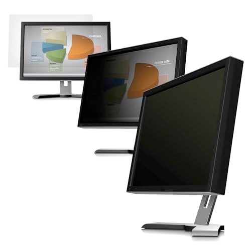 3M Frameless Blackout Privacy Filter for 18.5" Widescreen Flat Panel Monitor, 16:9 Aspect Ratio - Image 1