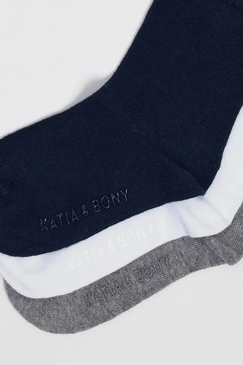 Katia&Bony Basic Socks Set - Multi