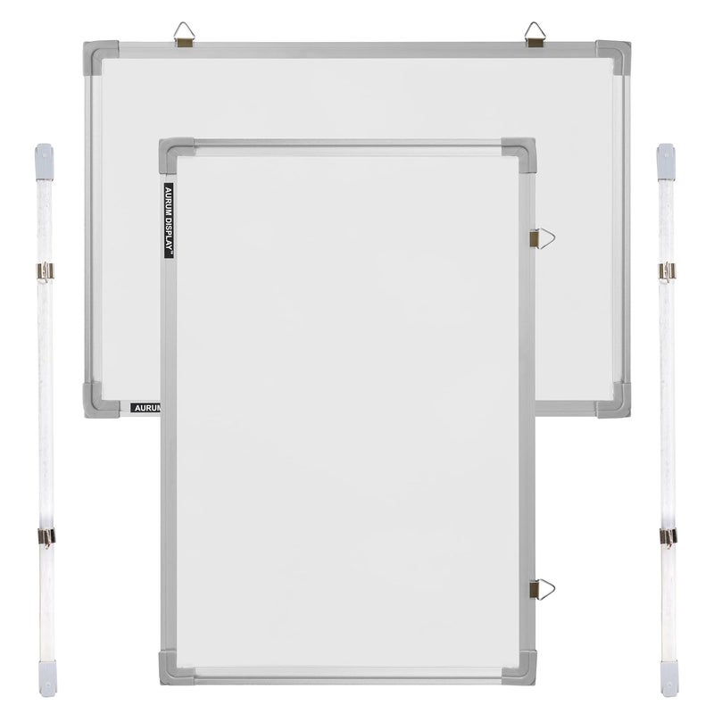 Aurum display ? Classic Light Weight Aluminium Non-Magnetic Whiteboard (2 x 3 Feet) for Office, Home & School (Pack of 1) - Image 2