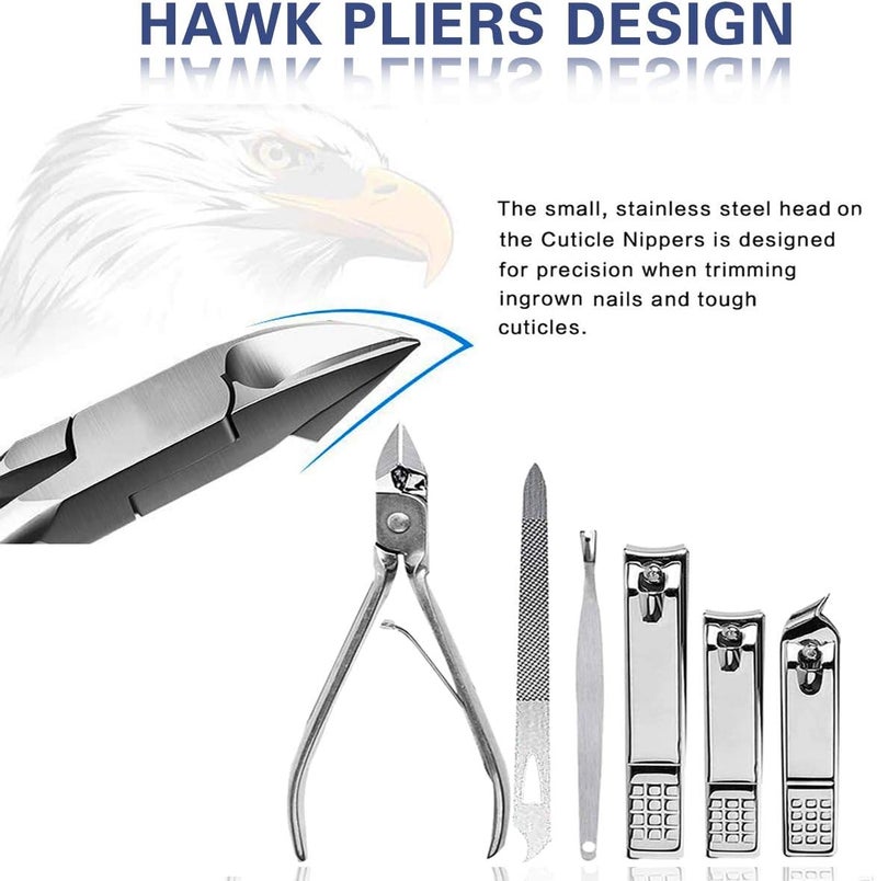 ALKAYAN Manicure Set Pedicure Kit Professional 19 Pcs Nail Clipper for Men & Women St... - Image 3