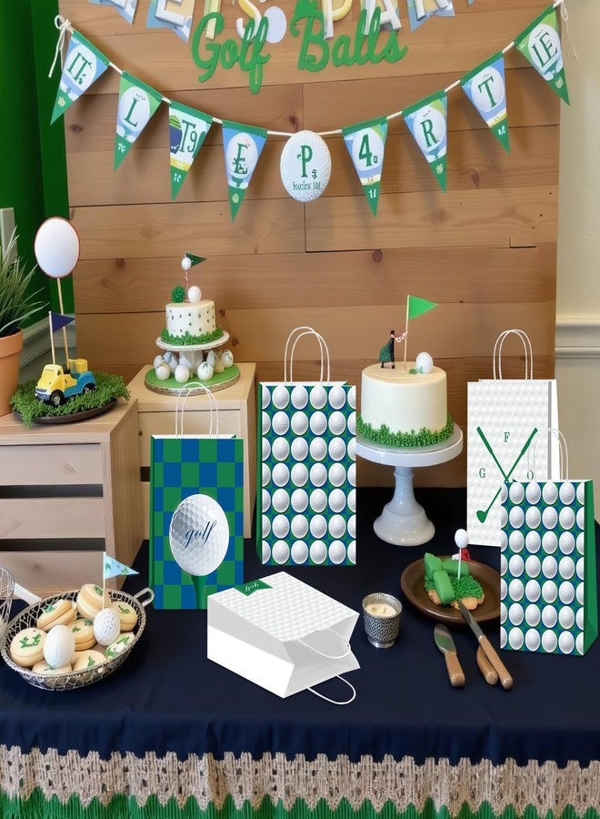 BQK 16Pcs Golf Goodie Bags Golf Themed Party Decorations Golf Party Favor Bags Golf gift bags Golf Birthday Party Supplies - Image 2