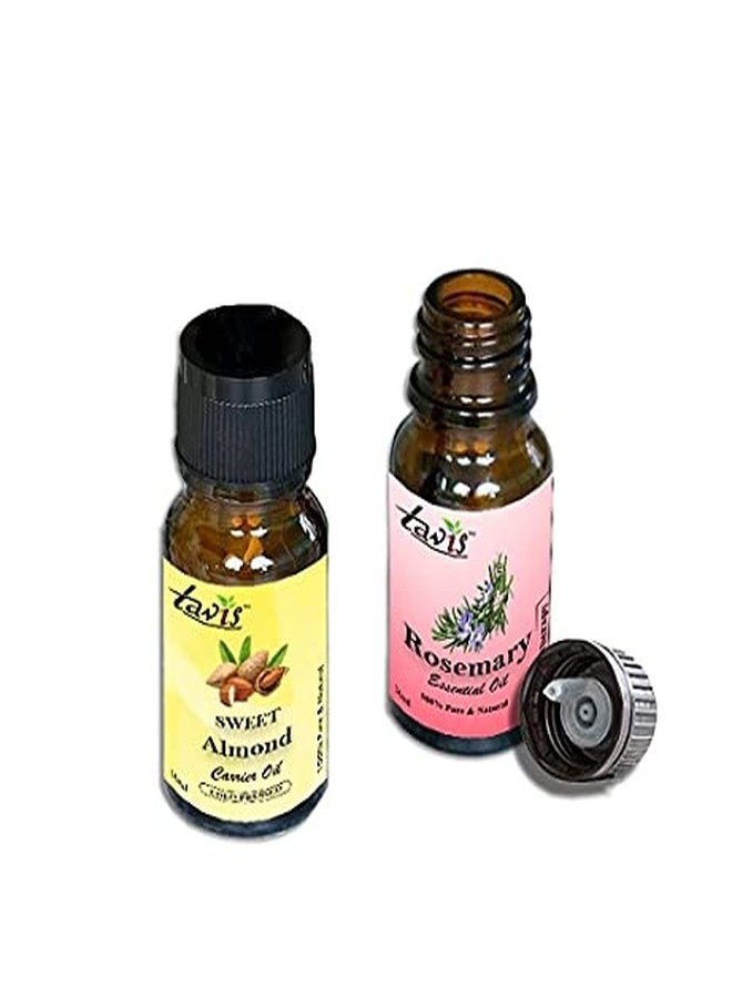 Tavis Sweet Almond Oil, Rose Mary Oil - Image 3