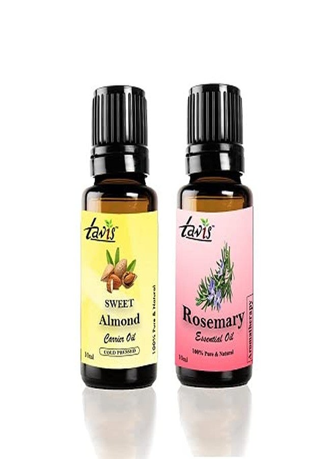 Tavis Sweet Almond Oil, Rose Mary Oil - Image 1