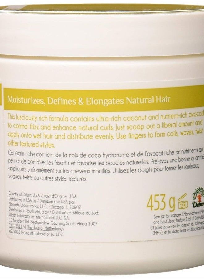 Curls Unleashed - Coconut and Avocado Curl Smoothie 16 oz (Pack of 1) - Image 1
