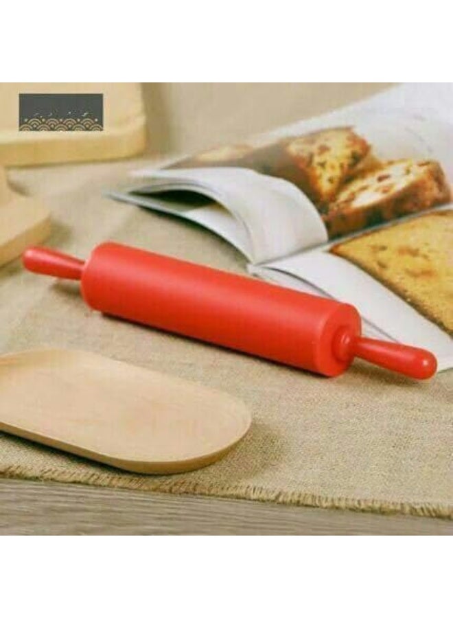 Silicone Rolling Pin for Baking Non-stick – Multicolor - Image 3