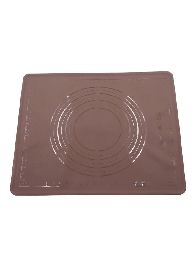 NIBEMINENT Dough Maker Pad With Measurement Brown 40.00 x 2.00 2.00cm - Image 1