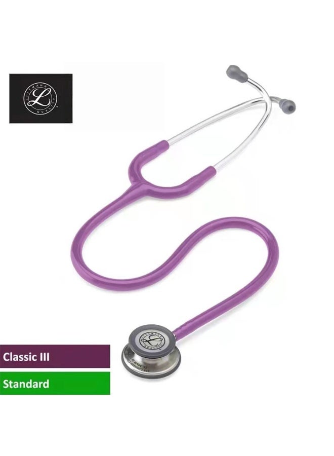 3M Littmann Classic Medical Stethoscope, Universal Third Generation Double-SidedAdult and Child Stethoscope 5832 - Image 1