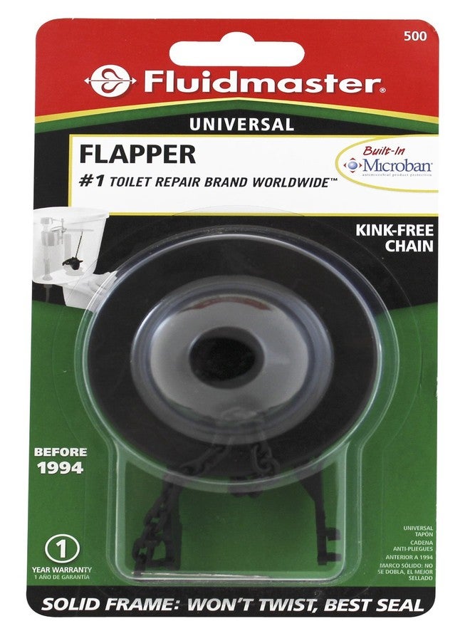 فلويد ماستر سدادة المرحاض Fluidmaster 500 ذات الإطار الصلب العالمي مقاس 2 بوصة، مناسبة للمراحيض التي يبلغ معدل تدفق الهواء فيها 3.5 جالون أو أكثر - Image 4