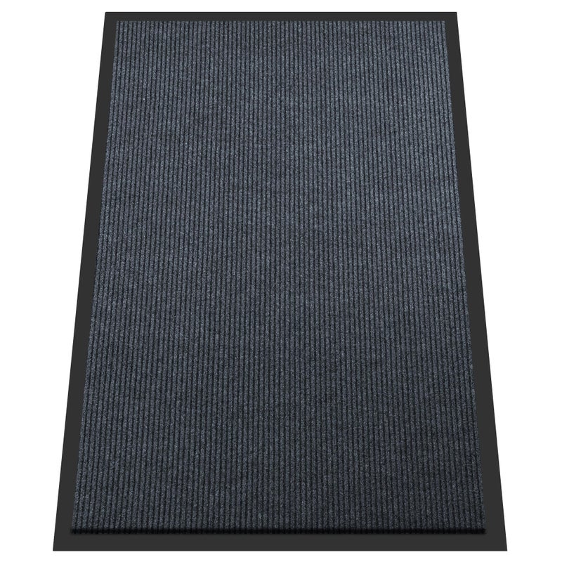 BesWin Extra Large Front Door Mat, 5 x 3 Feet Indoor Outdoor Entrance Mat, Heavy Duty Commercial Floor Mats, Non-Slip Rubber Backing Doormat for Entryway, Waterproof, Low-Profile, Easy to Clean - Image 2