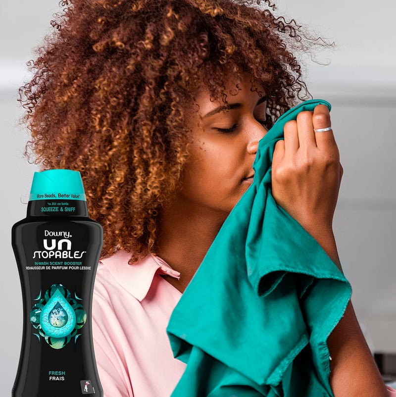 Downy Unstopables Laundry Scent Booster Beads for Washer, Fresh Scent, 20.1 Oz - Image 5