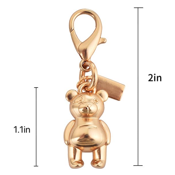 SOPKTA Bag Charm Keychain - Cute purse charms for handbags，Key Chains Accessories，Purse Accessories For Women -X-bear - Image 4